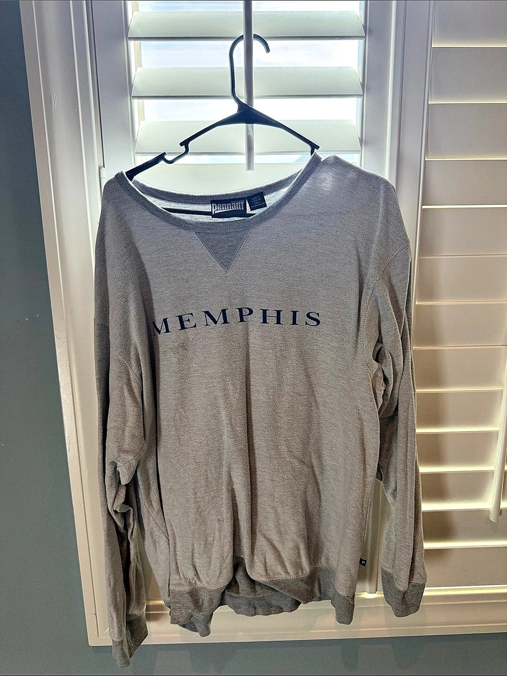 Memphis Long Sleeve Top in Gray